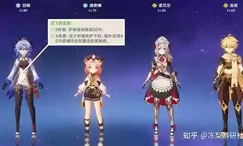 甘雨融化了阵容搭配插图