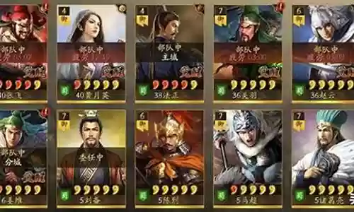无双三国志最强阵容插图