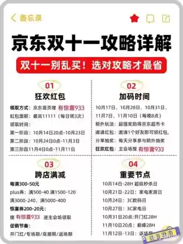 2017双十一攻略插图1