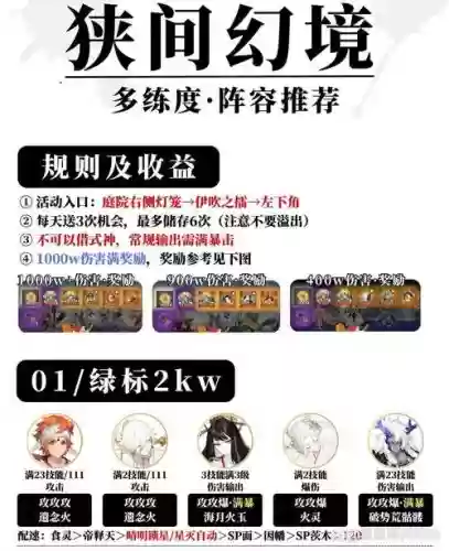 幻境人马阵容插图1