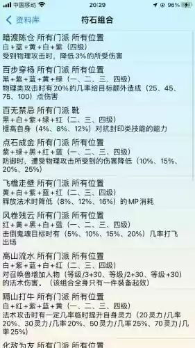 69梦幻西游天宫符石组合插图