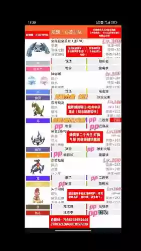 pokemmo天王阵容插图