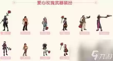 dnf爱心玫瑰武器材料插图