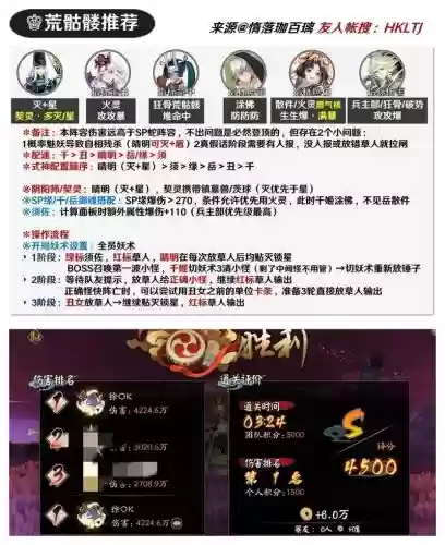 荒的阵容搭配插图