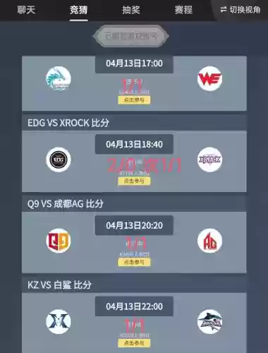 赛事预言阵容插图1