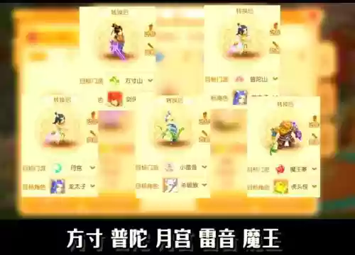 梦幻西游5开5门最好的组合插图