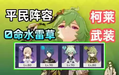 雷水草阵容插图