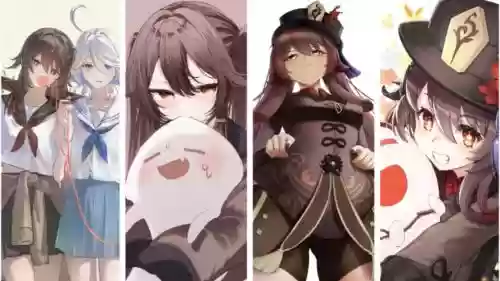 胡桃阵容壁纸插图