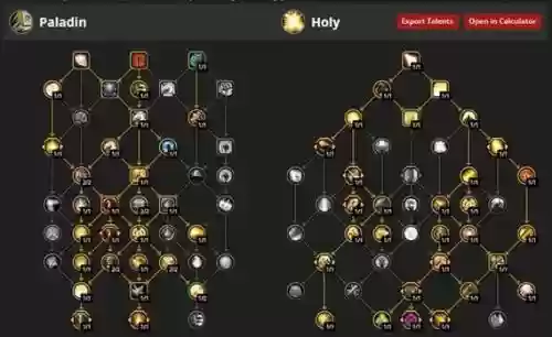 战斗之心圣骑士技能加点插图1