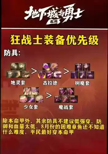 dnf狂战魔战套搭配装备插图1