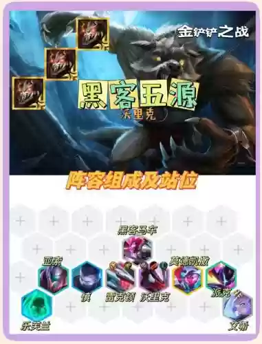 剑魔黑客阵容插图1