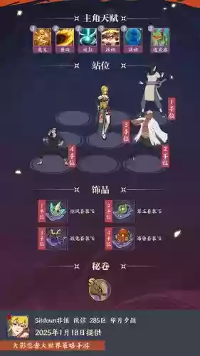火影忍者ol组织阵容搭配插图