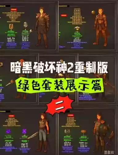 暗黑2重制版最强阵容搭配插图