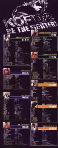 拳皇2002人物技能大全插图